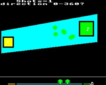 Golf (1984)(Micro User)[GOLF] screen shot game playing